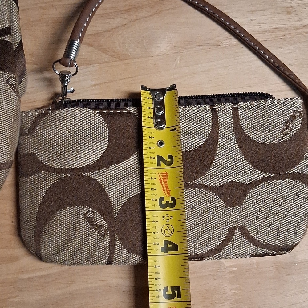 Fashion Monogram Handbag Two Strap Purse With Matching Rfid - Picture 16 of 16